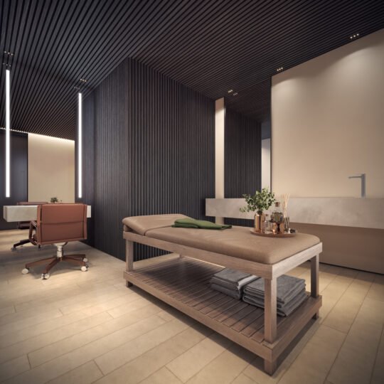 Espaço massagem . Espaço mulher