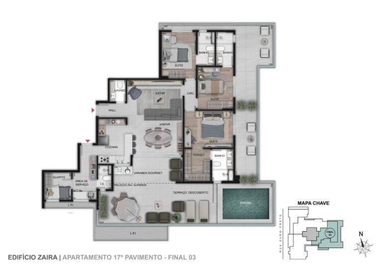 Ap Luxury INTERMEZZO I Final 03 I Pav 17º 193,00m²