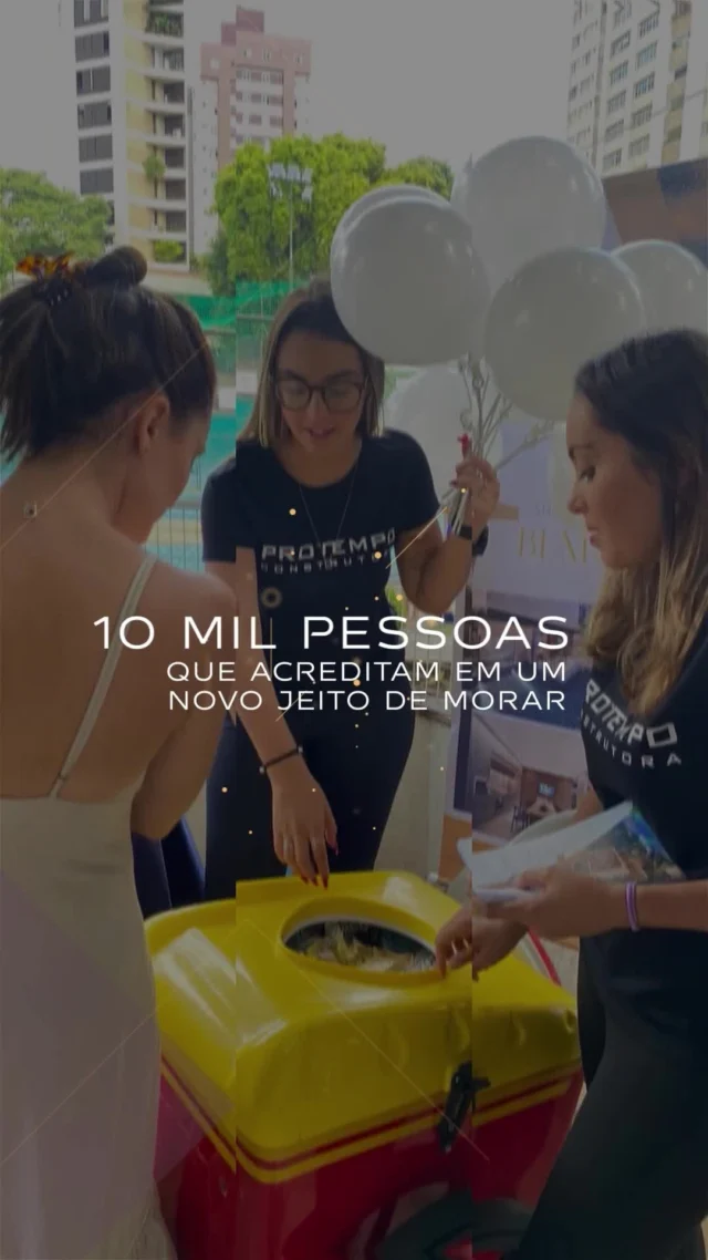 10 mil conexões em nossa jornada! 🎉 

Cada seguidor, curtida e comentário nos aproxima de um novo jeito de morar. Estamos muito felizes em ver nossa comunidade crescer, e a cada projeto, a cada conquista, sabemos que estamos construindo algo maior. 

A todos que acompanham, confiam e fazem parte da história da Protempo: muito obrigado! 

Vamos continuar inovando, surpreendendo e conectando vocês aos melhores empreendimentos de BH. 

Vem mais por aí!