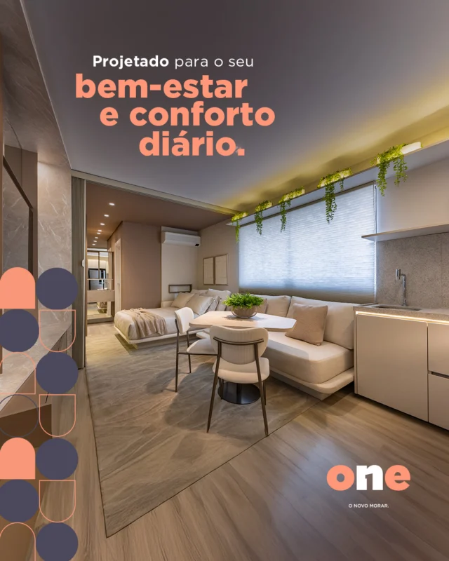 Espaços pensados para o seu bem-estar!

Viva com conforto, praticidade e sofisticação no ONE. Cada ambiente foi projetado para transformar seu dia a dia, com espaços amplos e funcionalidade em cada detalhe.

Agende sua visita ao decorado e descubra de perto!
📞 (31) 99366-1063